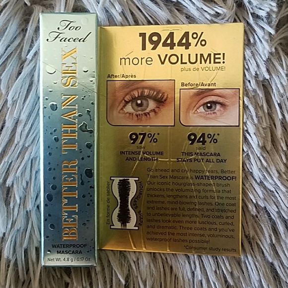 Too Faced Other - Toofaced Better Than Sex waterproof mascara